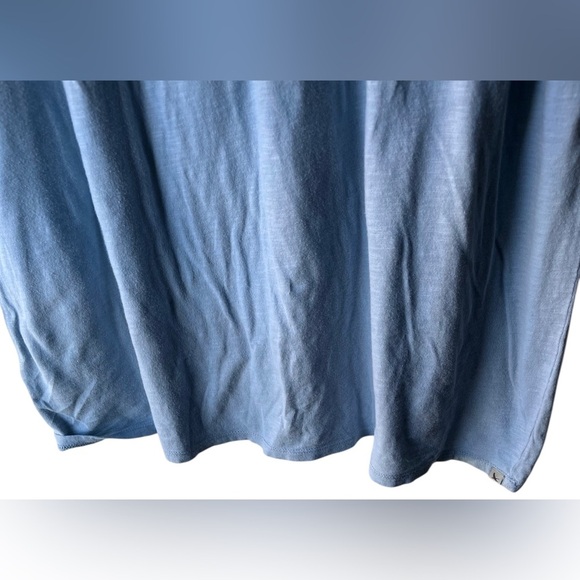 Eddie Bauer Blue Embroidered Blouse PL - Picture 3 of 6